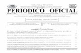 SEGUNDA SECCION - Justia · de Coahuila; así mismo, se modifican, adicionan, se derogan y se suprimen diversas disposiciones del Código de Procedimientos Penales vigente en el Estado