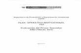 Agosto2010 - Organismo de Evaluación y Fiscalización Ambiental · 2012-07-26 · organismodeevaluaciÓnyfiscalizaciÓnambiental contenido presentaciÓn 1. delplanestratÉgicoinstitucional