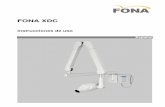 6955170114 FONA XDC 140901 ES 2 - Expro Dental · IEC FONA XDC es un equipo de clase I (donde las partes metálicas accesibles están conectadas a la protección a tierra) con parte