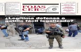 Resolución del Ministerio de Seguridad ¿Legítima …fojas0.esy.es/wp-content/files/294-dic-2018.pdfcializó la resolución que regula el uso de armas de fuego en manos de las fuerzas