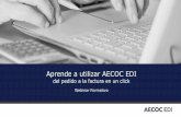 Aprende a utilizar AECOC EDI · 2019-06-20 · ESTÁNDAR: estructura estándar correcta, dígito de control ... • Al querer representar un GTIN 13 en código de barras, tendremos