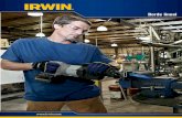 Borde lineal - Irwin Industrial Tools · 2011-08-09 · Uso general, madera y corte de metal 6" 6 Biselados .050" 372645F Fibra de cemento, fibra de vidrio y tabla de cemento 8" 3
