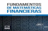 FUNDAMENTOS€¦ · FUNDAMENTOS DE MATEMÁTICAS FINANCIERAS Guillermo Buenaventura Vera . ... 3.4.3 Planes básicos de amortización de préstamos ..... 51 3.4.4 Empleo de Excel ...
