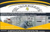 Proyectos y ejecución de Obras Eléctricas en baja y media … · 2019-08-05 · Proyectos y ejecución de Obras Eléctricas en baja y media tensión. Instalaciones eléctricas Industriales.