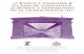 «TÉCNICA E INGENIERÍA EN ESPAÑA: CONCEPTOS ...ifc.dpz.es/recursos/actividades/0151_programa.pdfnización del campo. Todo ello impacta en el desarrollo de la indus-tria metal-mecánica
