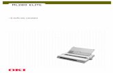 guía del usuario - OKI · de este Manual del usuario para obtener el máximo rendimiento de la impresora. ML280 Elite es una impresora de matriz de puntos de 9 agujas de nivel de