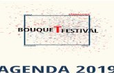 agenda 2019 - Bouquet Festival · DUO SERRA-BARGALLÓ & MARIA PARRA claustre del seminari divendres 30 d’agost a les 21h Isabel Serra Flauta Travessera Cecília Serra Clarinet Maria