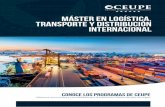 Máster en Logística, Transporte y Distribución · Almacenes Control y gestión de stocks Transporte externo Planificación de la cadena de suministros (Supply Chain Management)