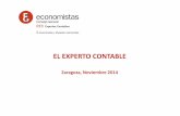 CONSULTAS DEL ICAC Y OTRAS NOVEDADES EL EXPERTO ...ecoara.org/...Presentacion_Expertos_Contables__Zaragoza_2014_b8… · TRABAJOS A REALIZAR POR EL EXPERTO CONTABLE que implica su