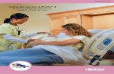 Cama de partos Affinity 4 - GALERÍA MEDICAgaleriamedica.mx/wp-content/uploads/2015/02/CAMA... · y eficaz, sobre todo ante una emergencia. La cama de partos Affinity® 4 cumple con