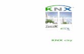 KNX city · Edificios energéticamente eficientes son el punto de partida para cualquier ciudad sostenible. KNX ofrece una amplia gama de soluciones que mejoran la eficiencia energética