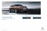 Versión Hybrid Enchufable disponible para pedidos SUV ... · Navegador 3D con reconocimiento de voz + ecall: Peugeot Connect (BTA 3.S) + Mirror screen ... + Llantas de aleación