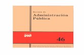 Revista de Administración Pública · Revista de Administración Pública Propiedad de: Instituto Nacional de Administración Pública Ave. Country Club Núm. 208. México 21, D.F.