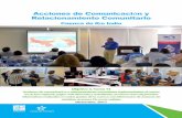 Acciones de Comunicación y Relacionamiento …...Este informe presenta los resultados de las acciones de comunicación desarrolladas en el marco de este contrato. 3 2 RESUMEN EJECUTIVO
