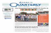 Una Comunidad Fuerte Celebró El Desfile de de ACHS 14 Quarterly... · 2016-03-14 · Una Comunidad Fuerte Celebró El Desfile de de ACHS Las escuelas y distritos a través del estado