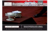 Número Boletín 06 Parlamentario€¦ · ley 3060/2013-JNE). Número 06 - Marzo de 2017 Boletín Parlamentario Departamento de Investigación y Documentación Parlamentaria del Congreso