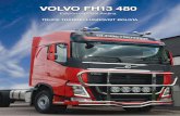 VOLVO FH13 480 - Truck Tradingy -25 grados. Construido para aguantar. Suspension de muelles para caminos dificiles. Motor D13A EURO 3, un motor comprobado y seguro. Con caja de cambio