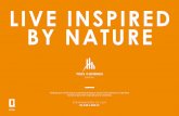 LIVE INSPIRED BY NATURE - Tres Cumbres · soluciones frente a un ejercicio de diseño, con el objetivo de asegurar soluciones muy bien analizadas y exploradas. TALLER G DISEÑADO
