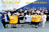 ADICH en acción - Asociación de Diabéticos de Chileadich.cl/pdf/70/ADICH_70.pdfDesde la publicación de sus primeros resultados en 1993, el estudio del DCCT, marcó un hito en el