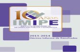 Instituto Morelense de Información Pública y Estadística · que permitió la generación del Instituto Morelense de Información Pública y Estadística (IMIPE), el 8 de junio