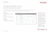 McAfee MVISION Cloud · medidas manuales y revertir acciones correctivas automáticas para restablecer los archivos y sus permisos. Registro en la nube Ofrece el registro de servicios