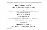OB-1891-P Servicios A reos de Los Andes, 21 may 2011, Ato ...portal.mtc.gob.pe/comision/ciaa/documentos/OB-1891... · CIAA-ACCID-004-2011, BELL 204B, OB-1891-P, SERVICIOS AÉREOS