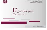 Presentación...En México, la evaluación se institucionalizó con el Programa para la Modernización Educativa 1989-1994, con el propósito de impulsar la mejora de la calidad de