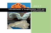 Modelado e impresión 3D en Veterinariavarias horas, dependiendo de la complejidad del diseño. Uso del modelado y la impresión 3D como recurso educativo Dentro de los recursos digitales