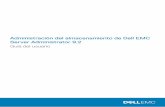 Administración del almacenamiento de Dell EMC Server … · 2018-12-19 · Redundancia de canal ... Reconfigurar un disco virtual para ampliar la capacidad del disco virtual: paso