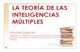 LA TEORÍA DE LAS INTELIGENCIAS MÚLTIPLES€¦ · Howard Gardner Gardner, H. (2005) Estructuras de la mente. La teoría de las inteligencias múltiples. Editorial Fondo de Cultura