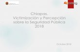 Chiapas. Victimización y Percepción sobre la Seguridad Pública …ceieg.chiapas.gob.mx/productos/files/ENVIPE/ENVIPE_2018.pdf · 2018-11-08 · delincuentes se encontraban bajo