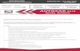 AUTOCAD 2018 NIVEL BÁSICO virtuales... · Autocad es un programa de dibujo técnico desarrollado por Autodesk en el que podrás realizar diversos diseños en 2D y 3D. CAD signi˜ca