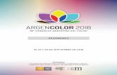 ARGEN - fadu.unl.edu.ar€¦ · ponencias, es una publicación del 13° Congreso Argentino del Color, ARGENCOLOR 2018, a realizarse los días 18, 19 y 20 de septiembre de 2018 en