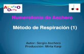 Numerofonía de Aschero Método de Respiración (1)sergioaschero.com.ar/descarga/numerofonia/Metodo de Respiracion … · gases: cutáneo, traqueal, branquial, pulmonar. Consiste