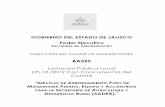 GOBIERNO DEL ESTADO DE JALISCO Poder Ejecutivo · Comité de Adquisiciones y Enajenaciones del Poder Ejecutivo del Estado de Jalisco. Contraloría Órgano de Control del Gobierno