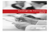 Catálogo de Formación 2017 · MTM 1 (120 HORAS) ... con exposición de diversos casos prácticos y ejemplos que permitan a los asistentes adquirir los conocimientos financieros