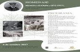 HOMENAJE - UPM A3.pdf · PROGRAMA 10:30-11:00 h. Presentación de la jornada de recuerdo a D. Benito Ayerbe Aísa. Representantes del Instituto de Estudios Altoaragoneses, del Ayuntamiento