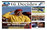 ESPECTÁCULO Muere Hugo Chávez de Venezuela · creció en la pobreza con un piso de tierra y paredes de lodo: un “humilde soldado” en la lucha por el socialismo. Se pintó a