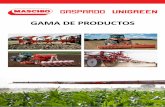 GAMA DE PRODUCTOS - Maschio GaspardoMaschio produce 8 tipos de gradas rotativas, diseñadas y fabricadas por 50 empleados. Los modelos B, NC, CS, Z, HB-HM y R3, para tractores de 20