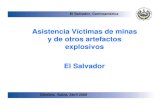 Asistencia Víctimas de minas y de otros artefactos explosivos El SalvadorhttpAssets)/E8405... · 2016-03-08 · El Salvador, Centroamérica Ginebra, Suiza, abril 2009 ANTECEDENTES