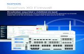 Sophos XG Firewall - Optima Ingenieria S.A · informes en varios dispositivos XG, SG y Cyberoam, podrá hacerlo con Sophos iView. Sophos XG Firewall 1. Características de seguridad