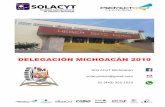 DELEGACIÓN MICHOACÁN 2019 - Infomatrixinfomatrix.lat/wp-content/uploads/2019/02/Guia-Michoacan-2019.pdf · auto, se deberán dar todas las facilidades al personal de vigilancia.