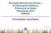 Encuesta Nacional de Acceso a la Información Pública y …proyectos.inai.org.mx/enaid2016/images/doc/ENAID_2016_Principales... · • El 22 de febrero de 2012 el Instituto Nacional