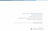 Gestión Documental Electrónica - Fuerzas Armadas · 2. Módulo Generador Electrónico de Documentos Oficiales 2.1 Descripción general El módulo Generador Electrónico de Documentos