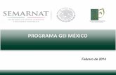 PROGRAMA GEI MÉXICO - Cámara Nacional de la Industria de la …_Programa_GEI_M... · Subsecretaría de Fomento y Normatividad Ambiental de la Semarnat. ... Enviar una carta o un