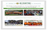 Boletín informativo: Coordinación de Vinculación con la ......Latacunga 2017 DEPARTAMENTO DE CIENCIAS ECONÓMICAS, ADMINISTRATIVAS Y DEL COMERCIO Boletín informativo: Coordinación