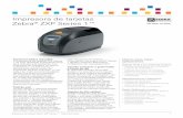 Impresora de tarjetas Zebra ZXP Series 1™continuo de 100 W y pico de 607 W Especificaciones físicas (modelo estándar) • Altura: 236 mm (9,3 pulg.) • Anchura: 200 mm (7,9 pulg.)