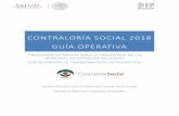 Contraloría Social 2018 Guía Operativasitios.dif.gob.mx/contraloria_social/wp-content/archivos/S272... · Glosario CCS: Comités de Contraloría Social IES: Instancias Ejecutoras