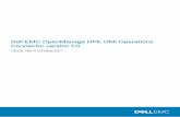 Dell EMC OpenManage HPE OMi Operations Connector versión 1 · Para configurar los parámetros del programador de tareas, realice los siguientes pasos: 1 En el servidor de HPE Operations