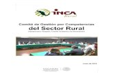 Comité de Gestión por Competencias del Sector Rural - inca.gob.mx web.pdf · Este Comité es presidido por el INCA Rural y la Coordinación de Comités Estatales de Sanidad Vegetal,